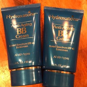 Hydroxatone Ant-Aging BB Cream-Two 1.5 oz Tubes